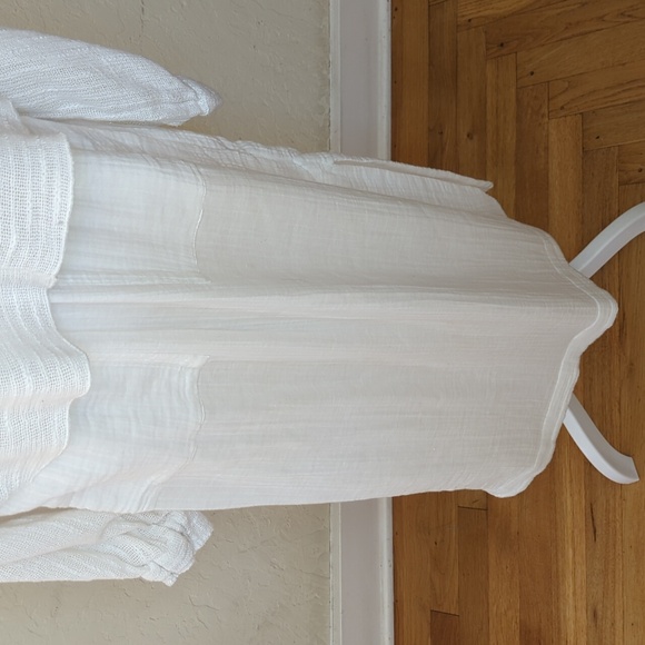 Free People White Easy Weekend Skirt Set Size Small - Picture 12 of 16